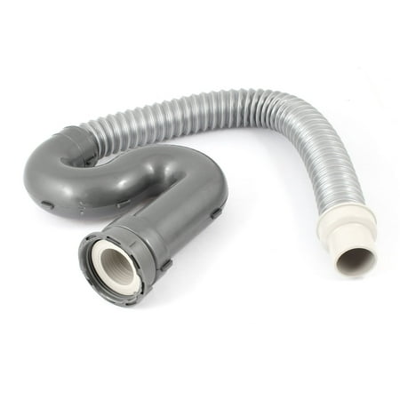 Unique Bargains Home Bathroom Gray Plastic 33mm Dia Flexible Hose Sink Basin Pipe Walmart.com Unique Bargains Home Bathroom Gray Plastic 33mm Dia Flexible Hose Sink Basin Pipe Walmart.com